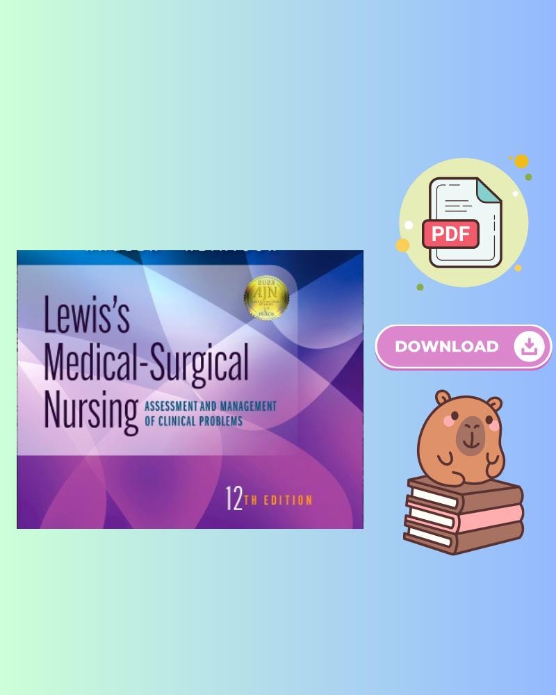 Lewis's Medical Surgical Nursing 12th Edition