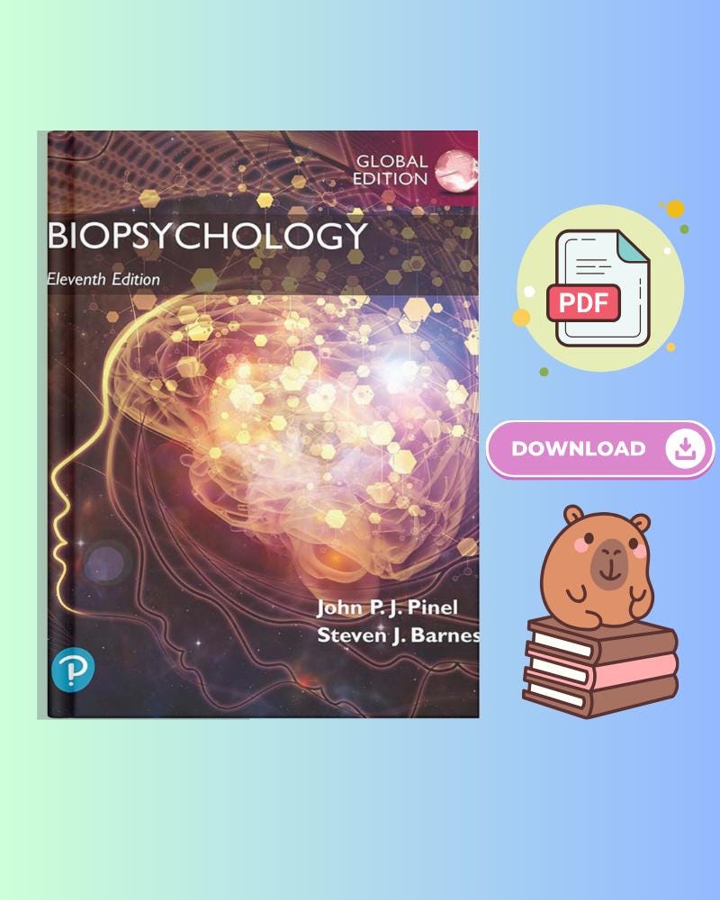 Biopsychology Global Edition 11th Edition