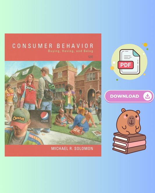 Consumer Behavior Buying, Having and Being 12th Edition