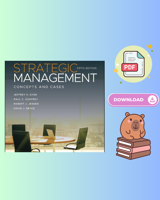 Strategic Management: Concepts and Cases 5th Edition