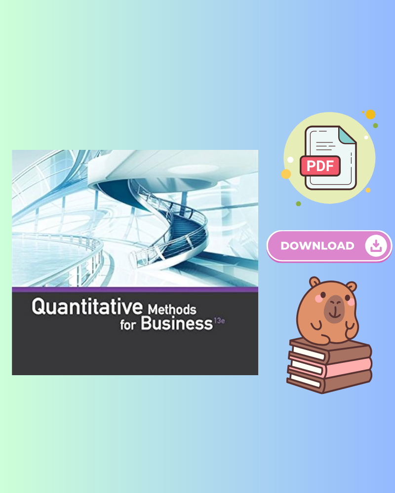 Quantitative Methods for Business 13th Edition