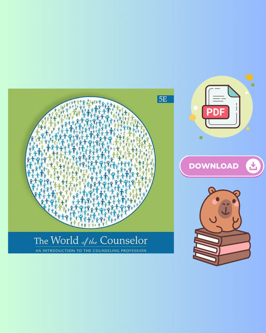 The World of the Counselor: An Introduction to the Counseling Profession 5th Edition