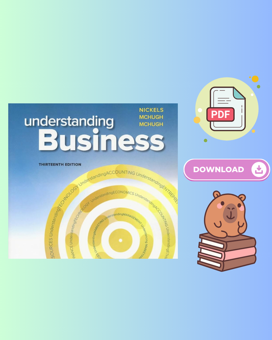 Understanding Business 13th Edition by William Nickels