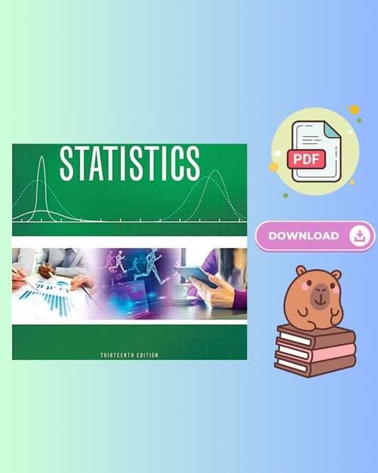 Statistics 13th Edition by James McClave