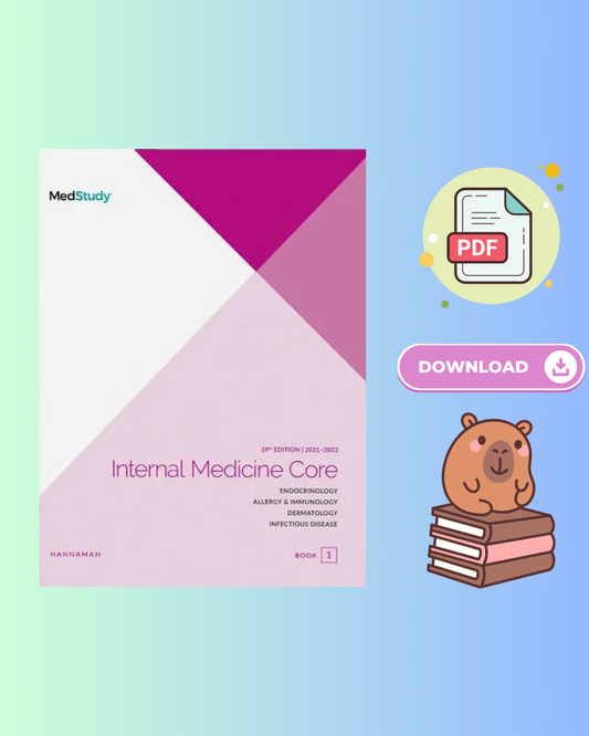 MedStudy 19th Edition Internal Medicine Review Core Curriculum 2021-2022