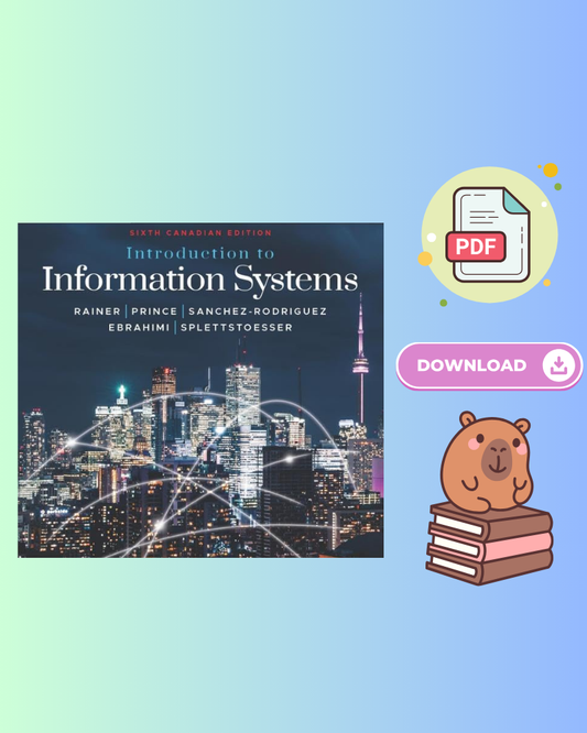 Introduction to Information Systems 6th Canadian Edition