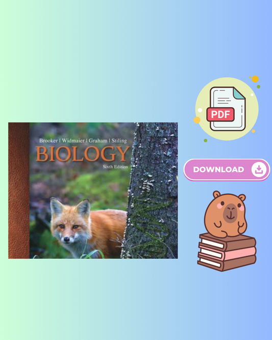 Biology 6th Edition by Robert J Brooker