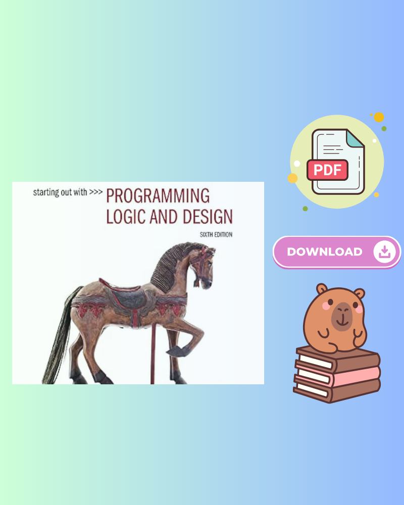 Starting Out with Programming Logic and Design 6th Edition