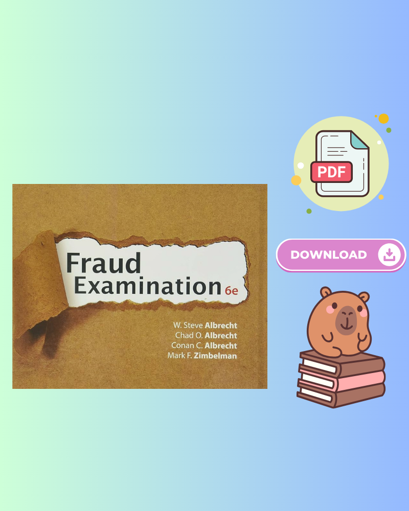 Fraud Examination 6th Edition