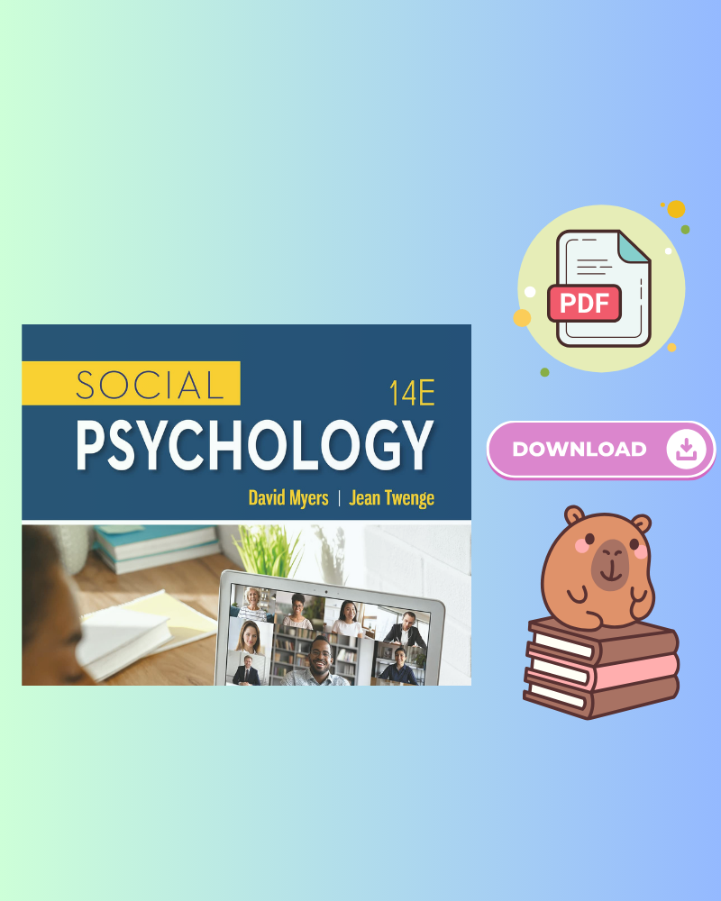 Social Psychology 14th Edition By David Myers and Jean Twenge