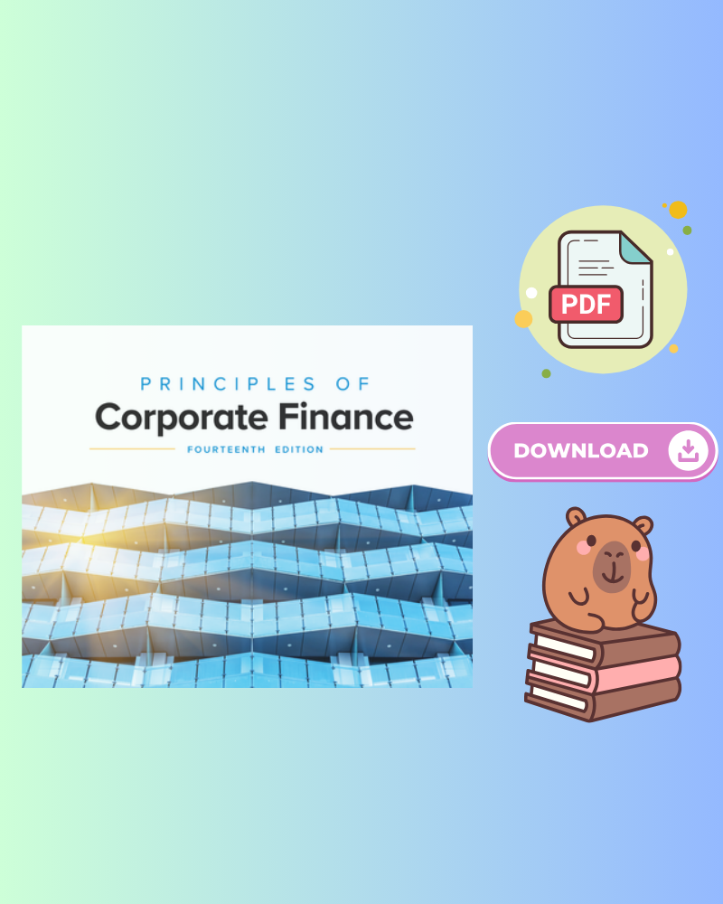 Principles of Corporate Finance 14th Edition International Edition