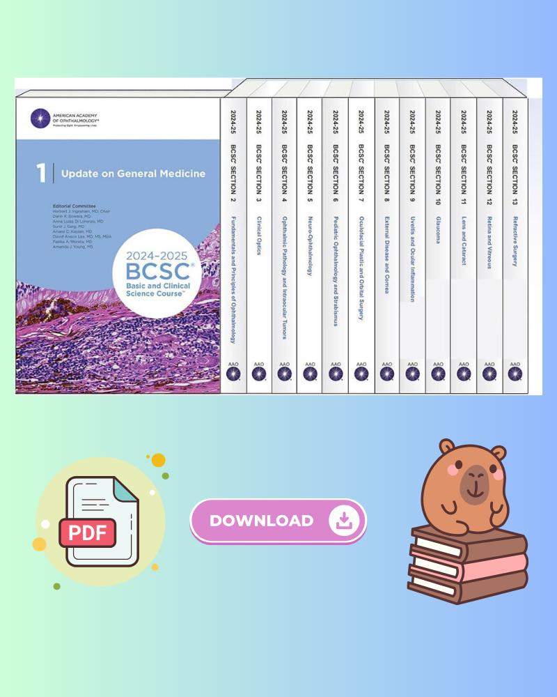 2024-2025 Basic and Clinical Science Course (BCSC) Complete Set 1 - 13