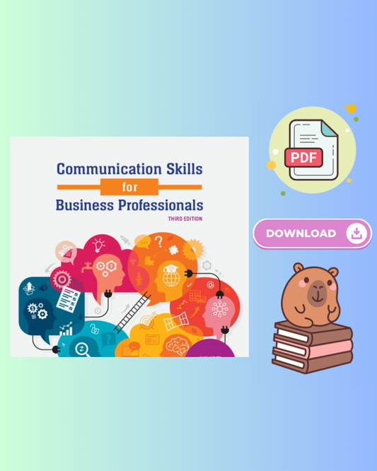 Communication Skills for Business Professionals 3rd Edition