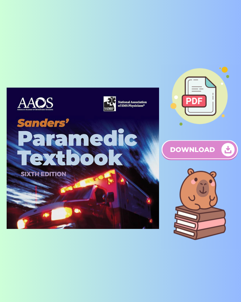 Sanders' Paramedic Textbook 6th Edition