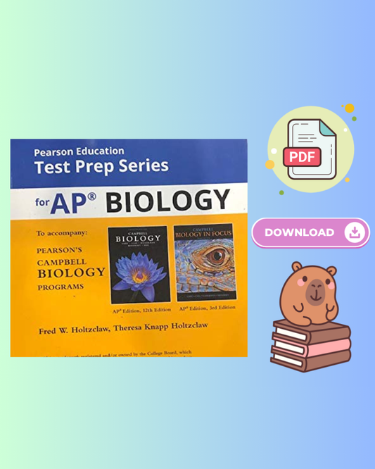 Test Prep Series AP Biology for Campbell Biology 12th Edition