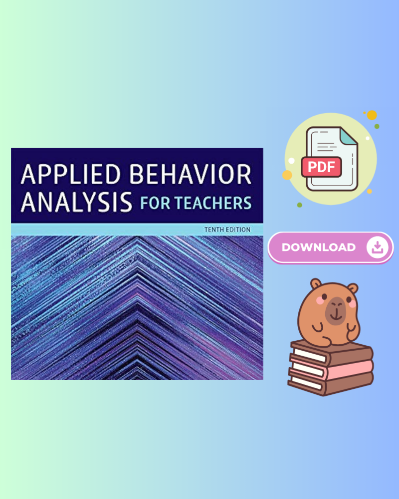Applied Behavior Analysis for Teachers 10th Edition
