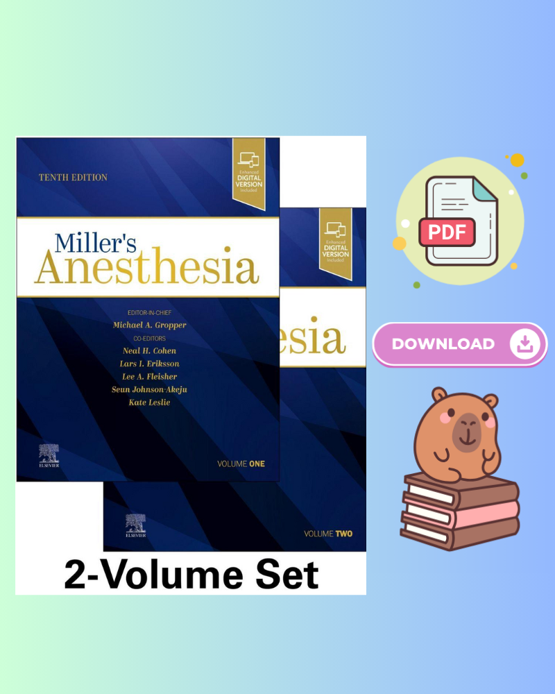 Miller's Anesthesia 2-Volume Set 10th Edition