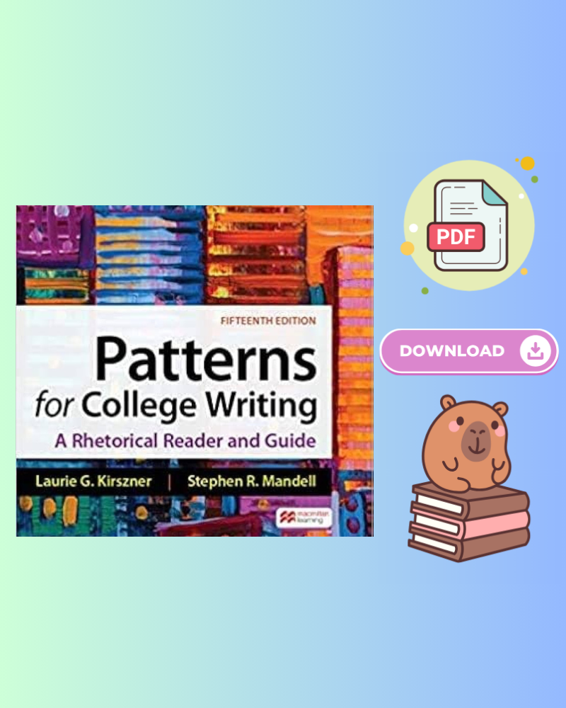 Patterns for College Writing A Rhetorical Reader and Guide 15th Edition