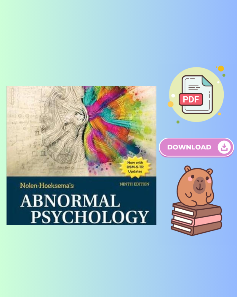 Abnormal Psychology 9th Edition