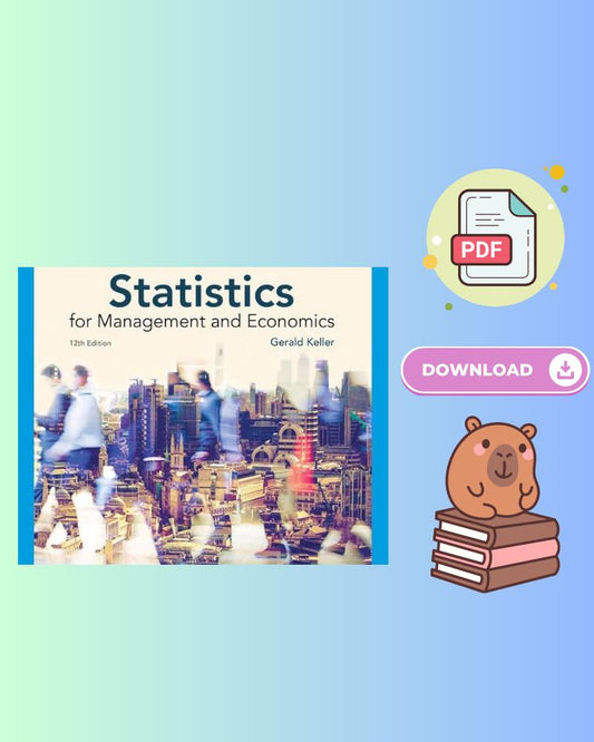Statistics for Management and Economics 12th Edition