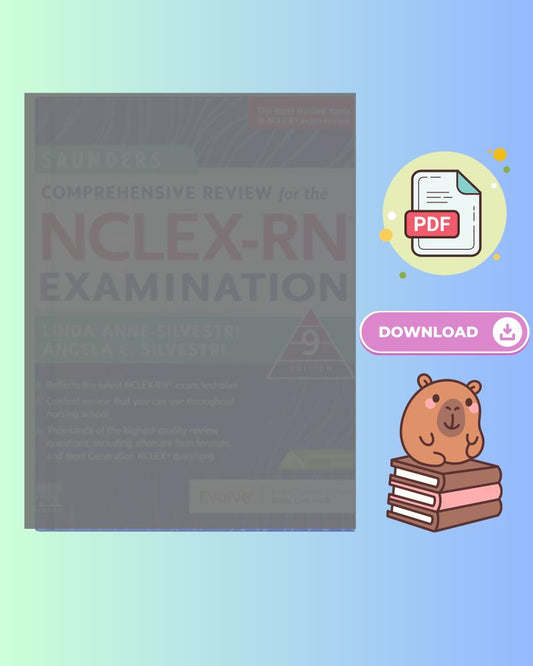 Saunders Comprehensive Review Book for the NCLEX-RN Examination 9th Edition